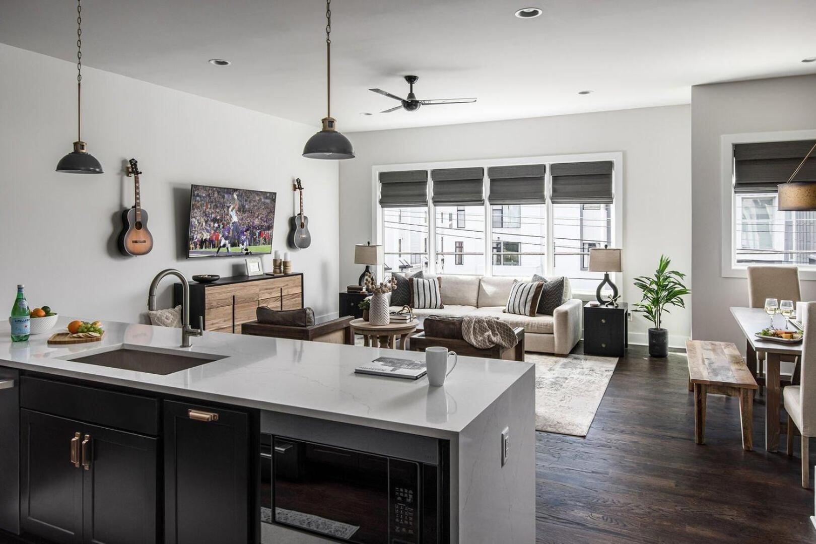 Edgehill Duo - 2 Townhomes - Mins Vanderbilt University Nashville Luaran gambar